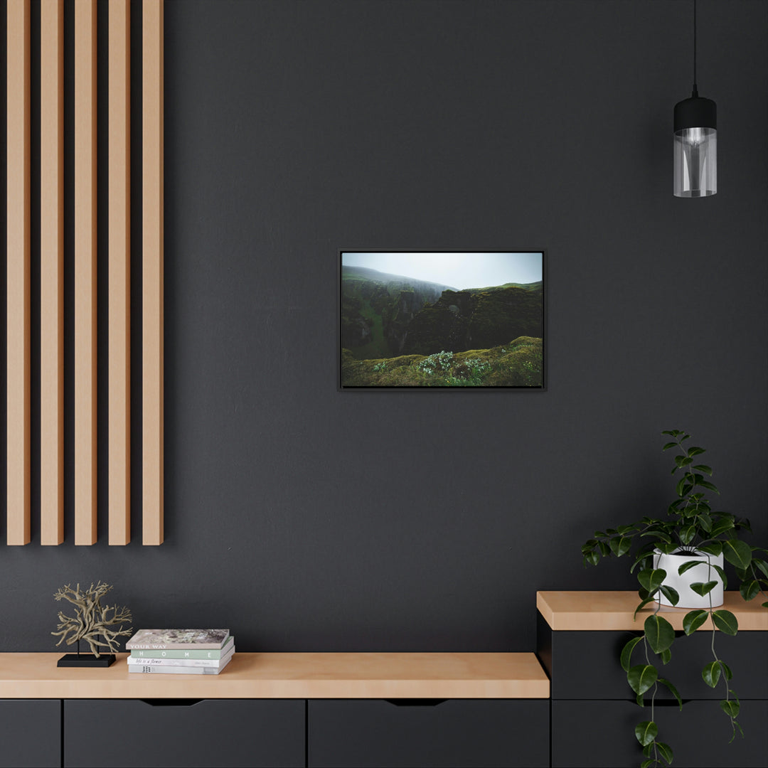 Mystical Canyon - Canvas with Frame