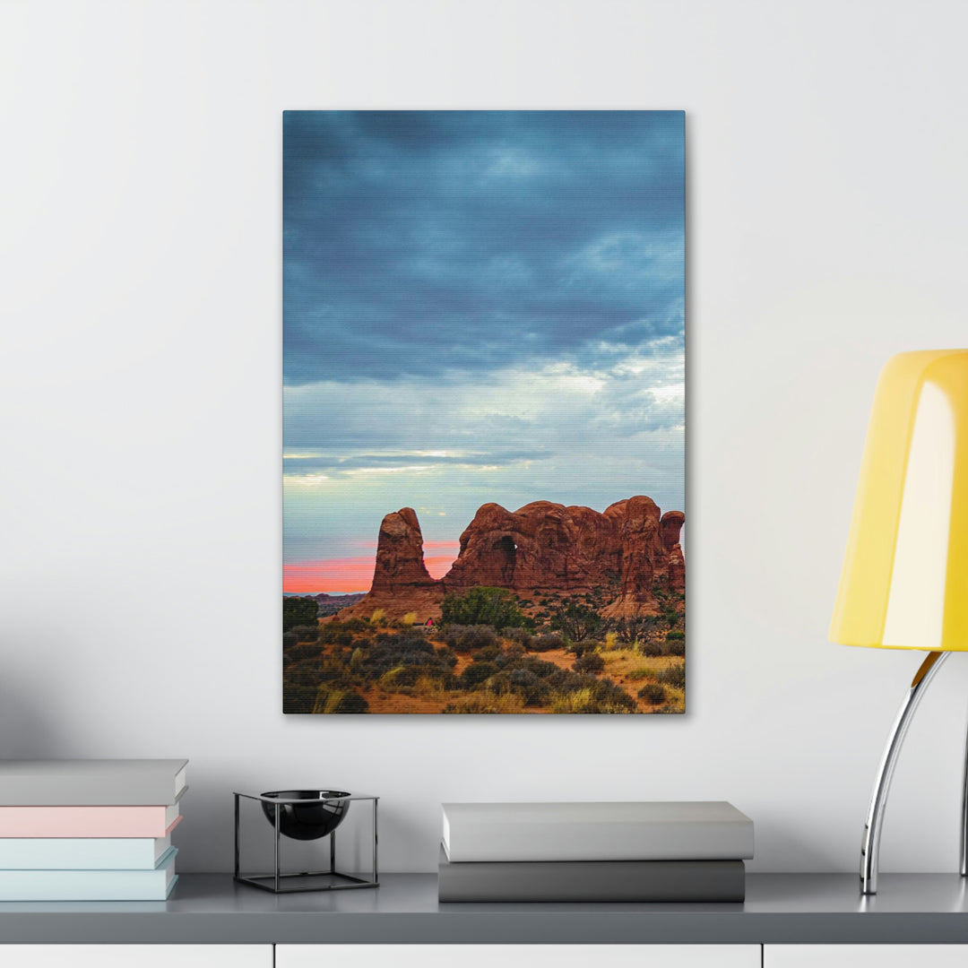 Arches at Sunset - Canvas