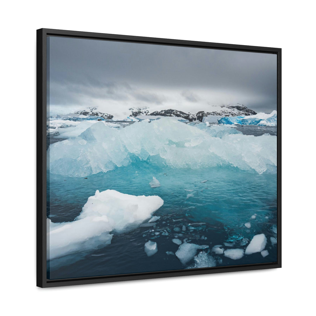 Floating Ice - Canvas with Frame