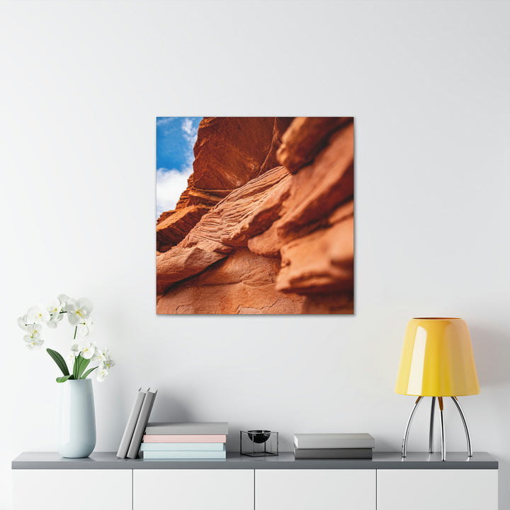 Layers of Rock - Canvas