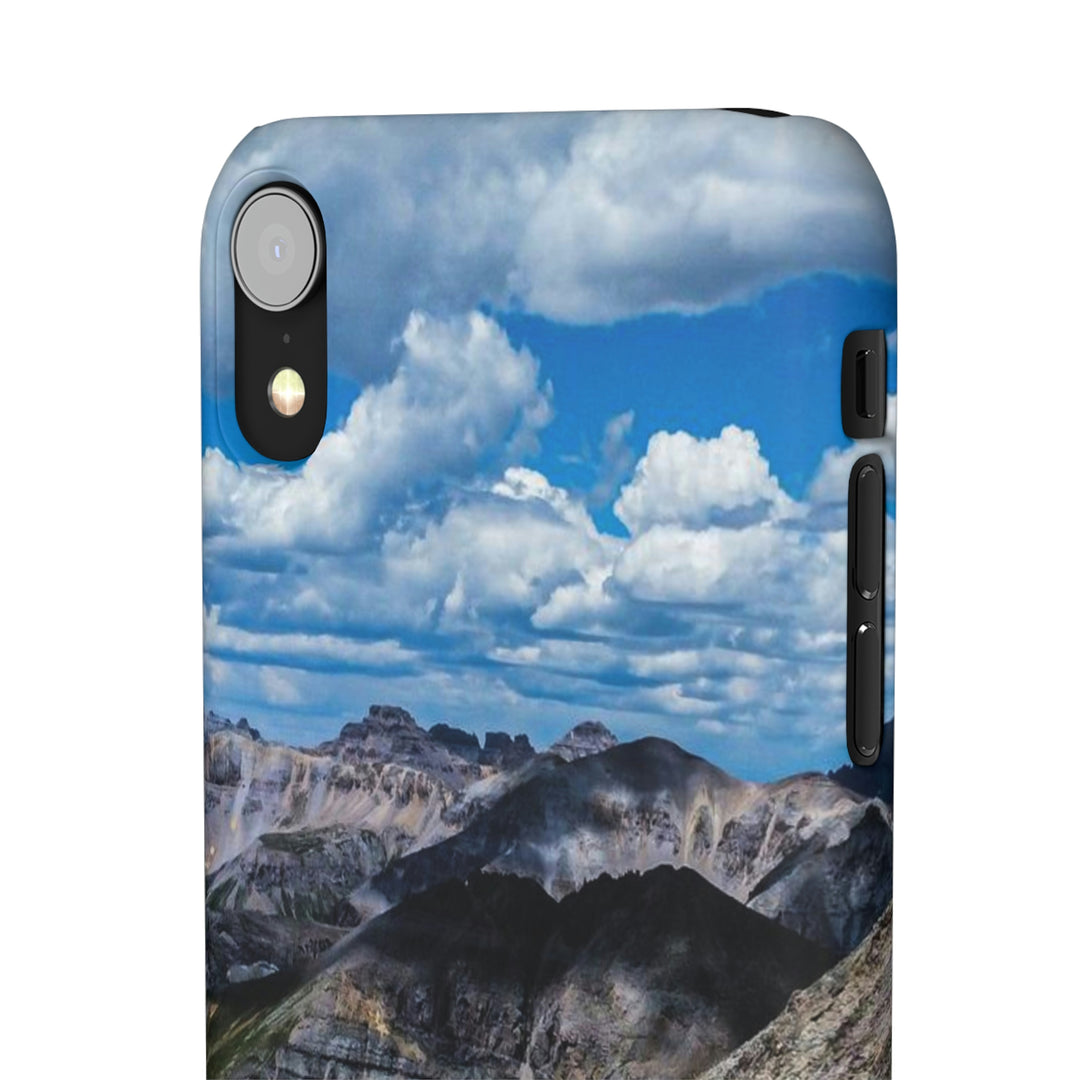 Imogene Pass From the Air - Phone Case