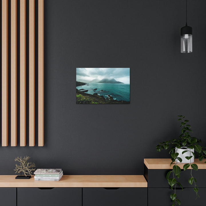 Mystical Mountain View - Canvas