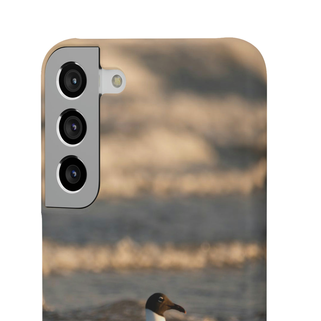 Laughing Gull in the Surf - Phone Case