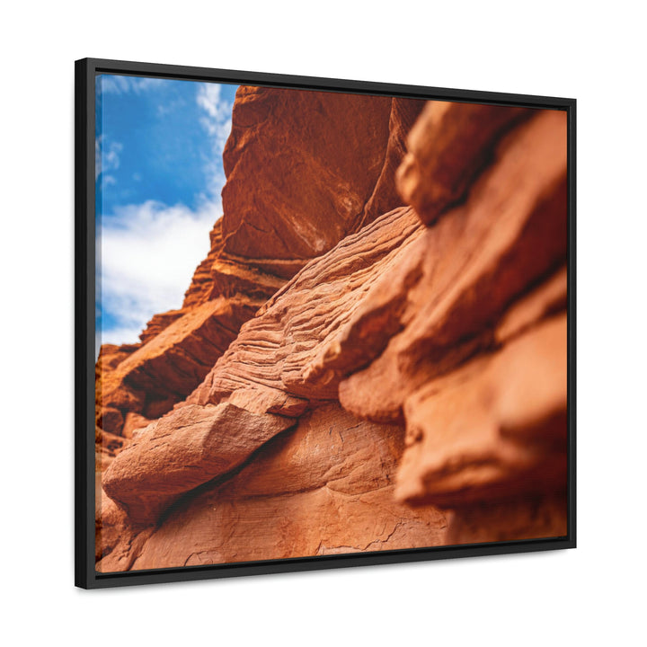 Layers of Rock - Canvas with Frame