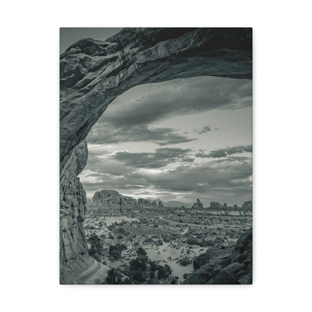 Natural Frames Part 2 in Black and White - Canvas