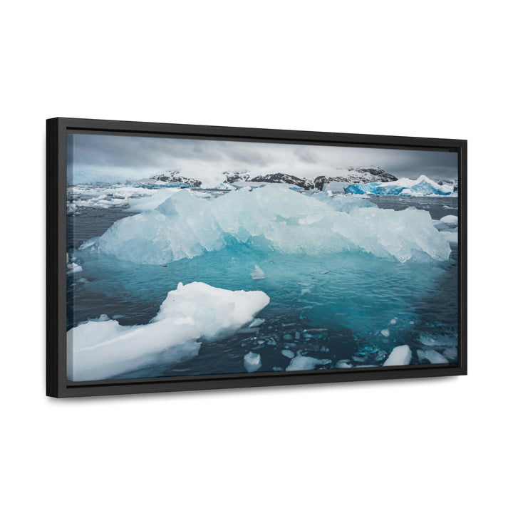 Floating Ice - Canvas with Frame