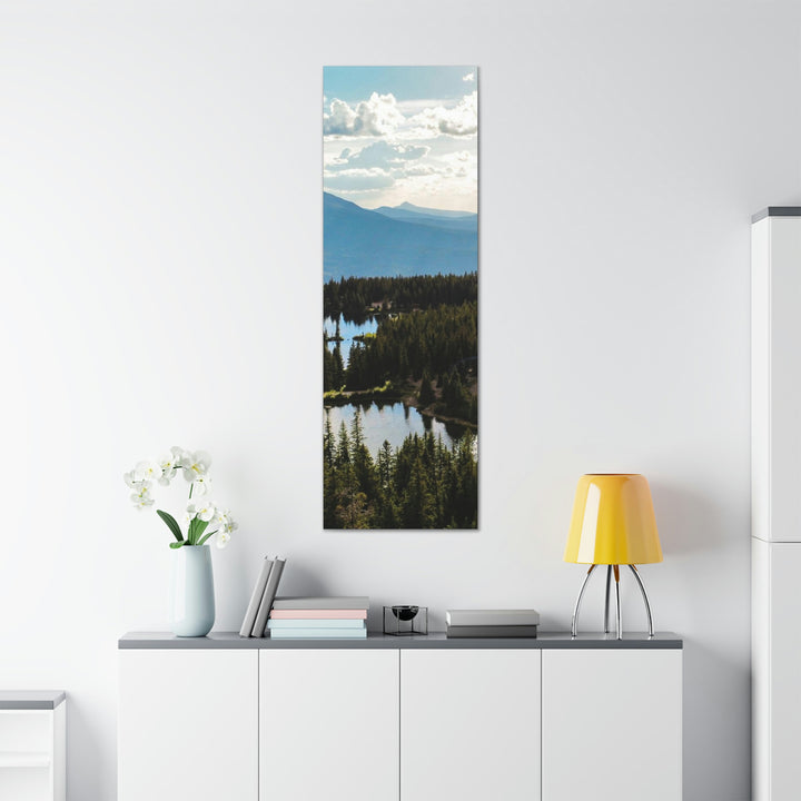 Cool Mountain Lakes - Canvas