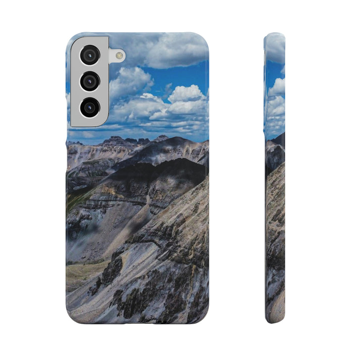 Imogene Pass From the Air - Phone Case