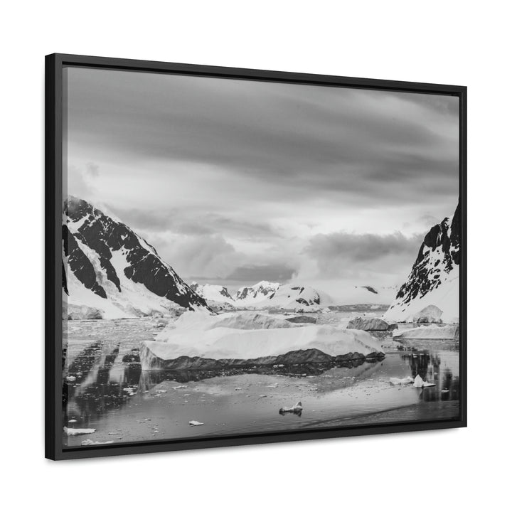 A Still Day in Black and White - Canvas with Frame