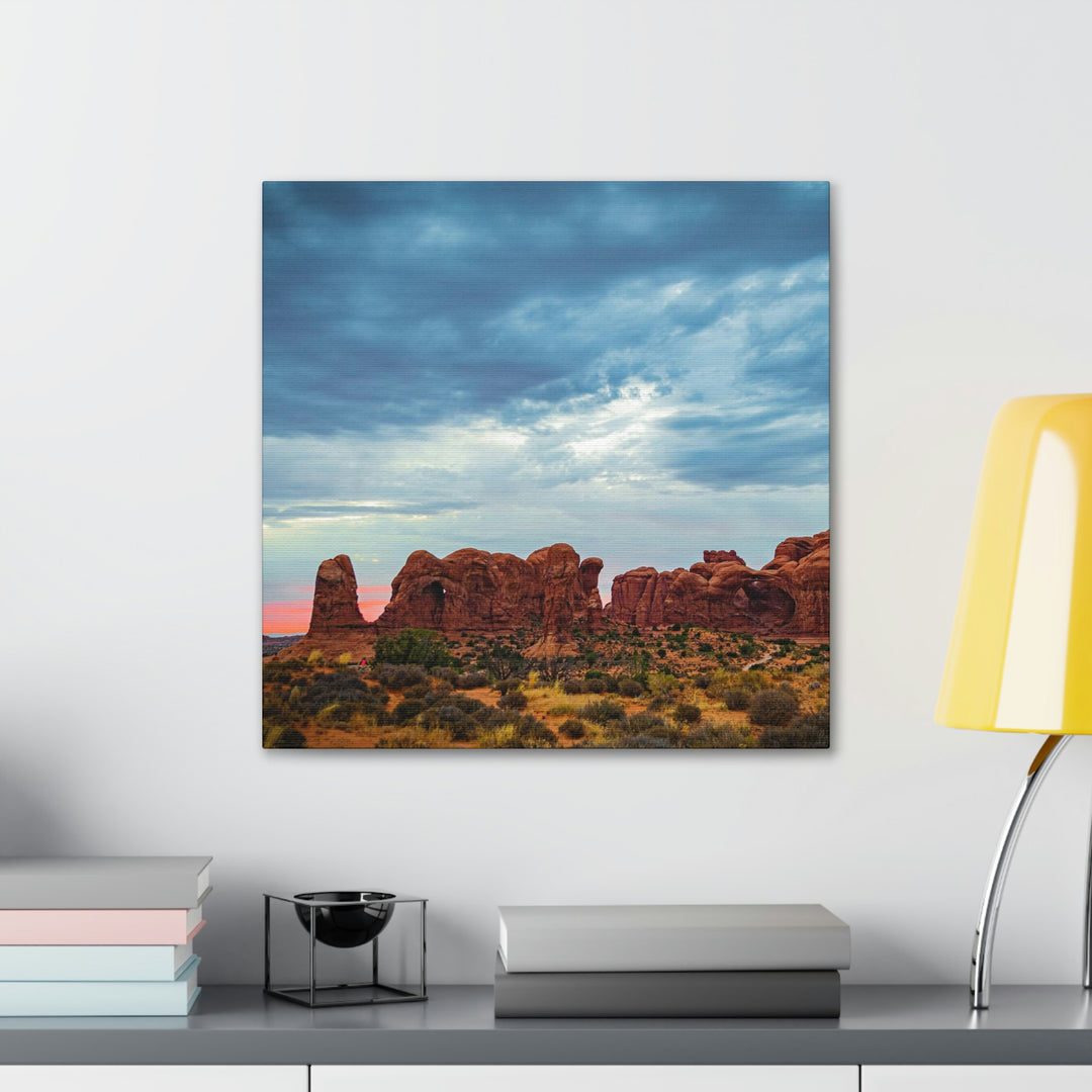 Arches at Sunset - Canvas