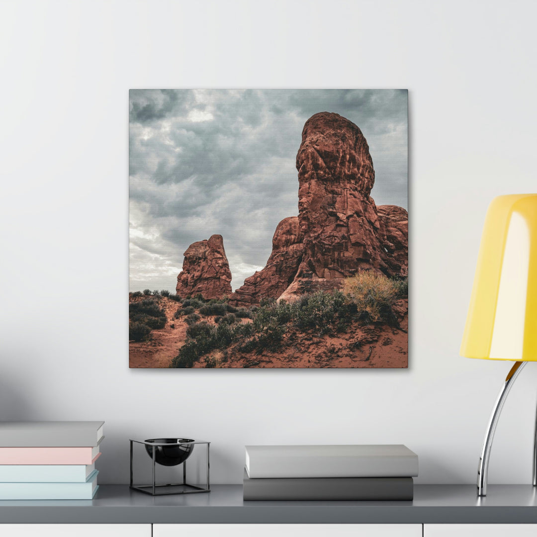 Dramatic Rocks - Canvas