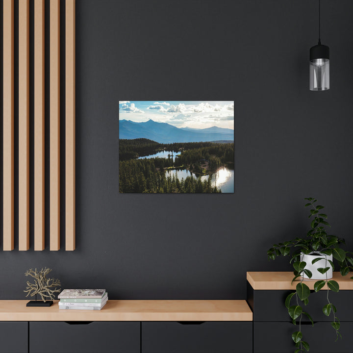 Cool Mountain Lakes - Canvas