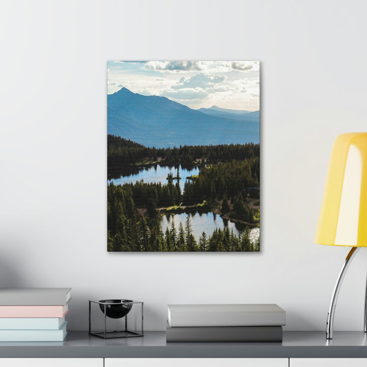 Cool Mountain Lakes - Canvas