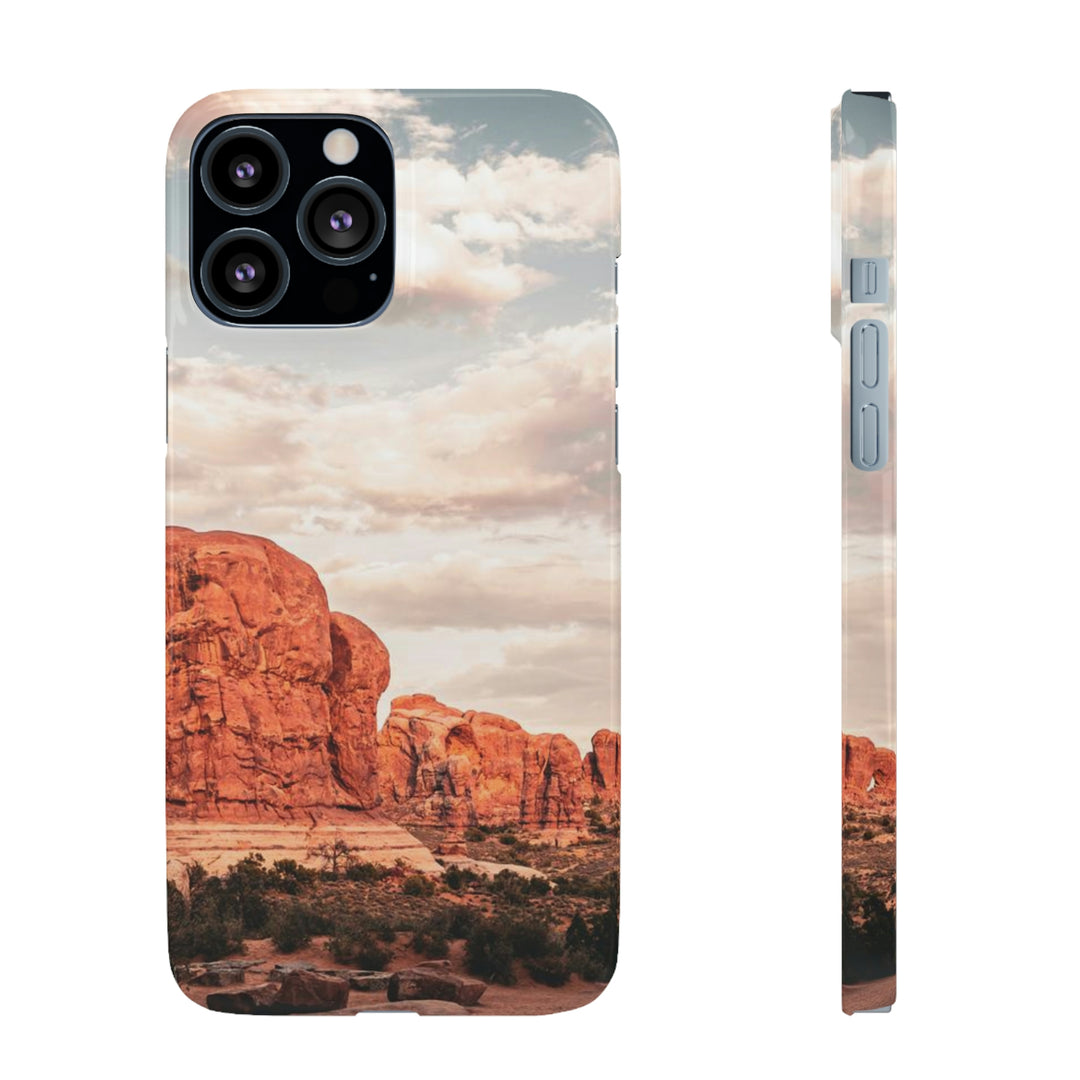 A Desert Sunset - Phone Case