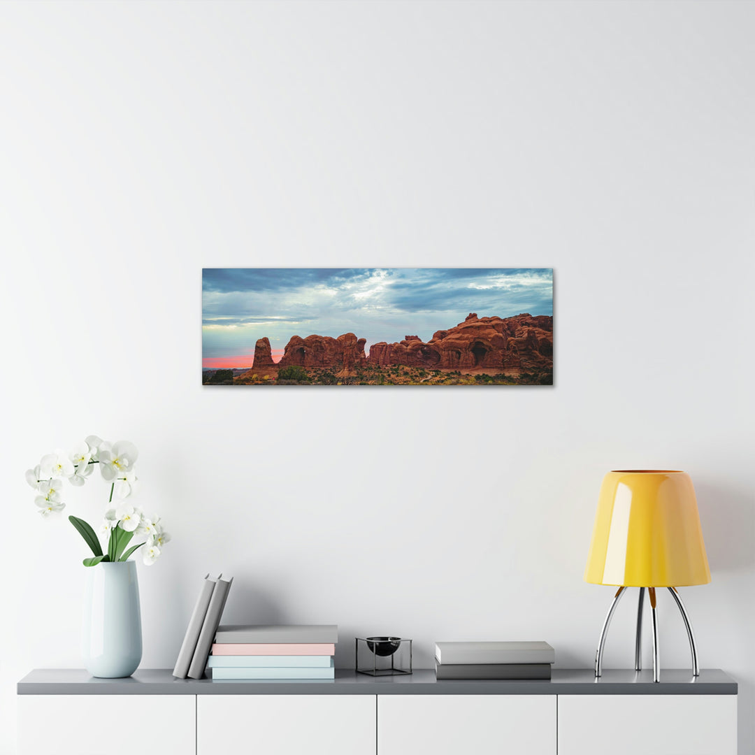 Arches at Sunset - Canvas