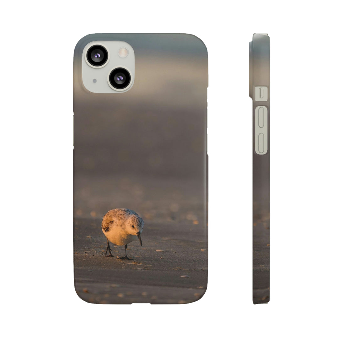 Feeding Sanderling - Phone Case