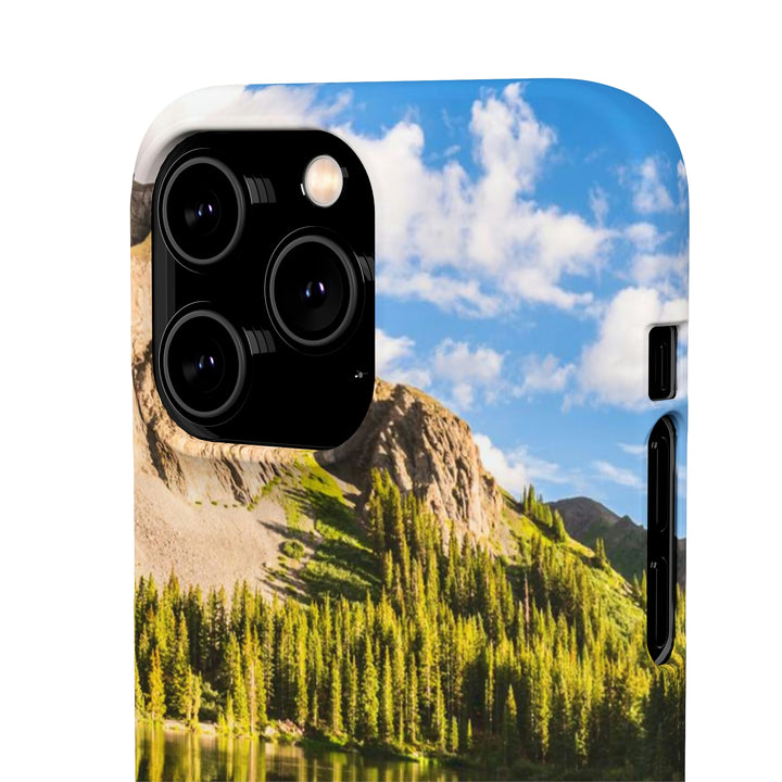 Mountain Scene Reflected - Phone Case