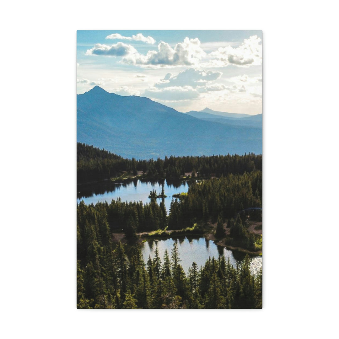 Cool Mountain Lakes - Canvas