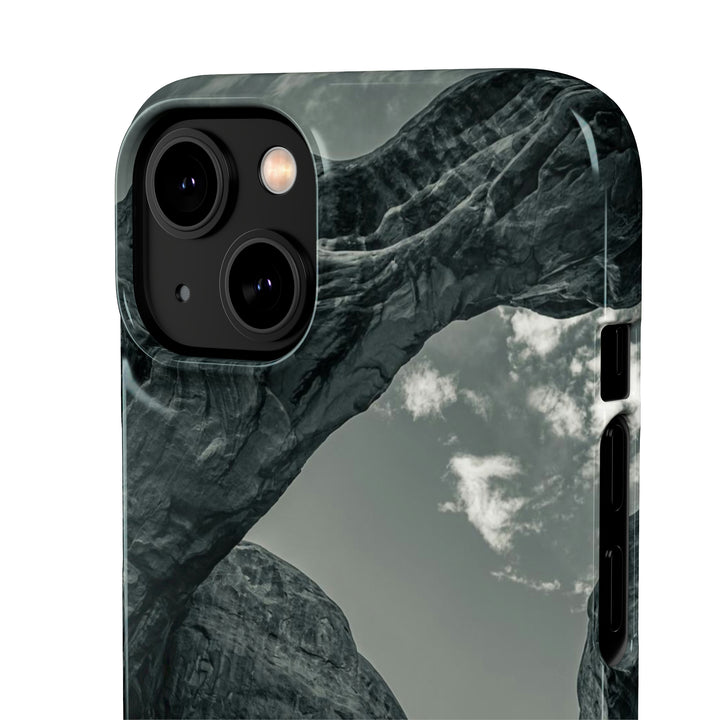 Natural Frames Part 4 in Black and White - Phone Case