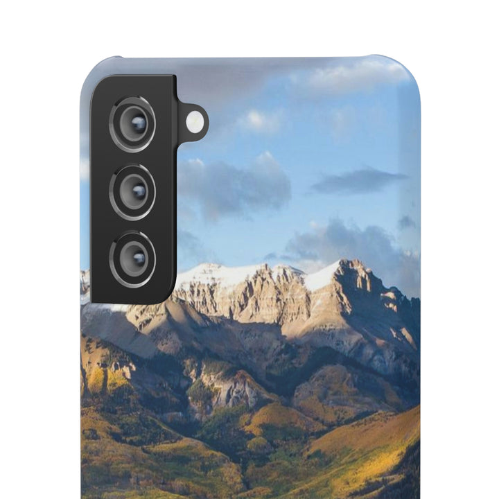 Glowing Mountainside - Phone Case