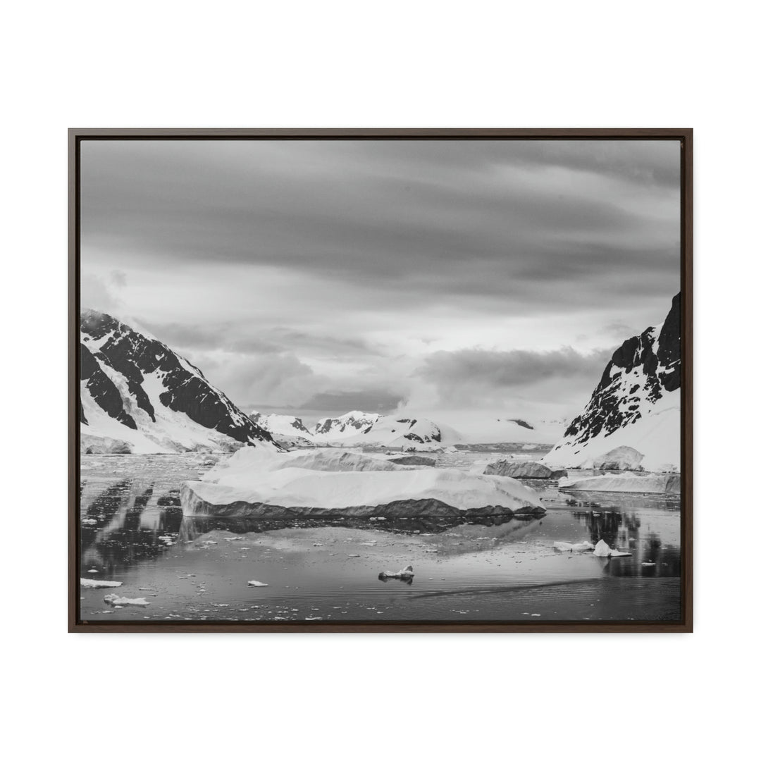 A Still Day in Black and White - Canvas with Frame