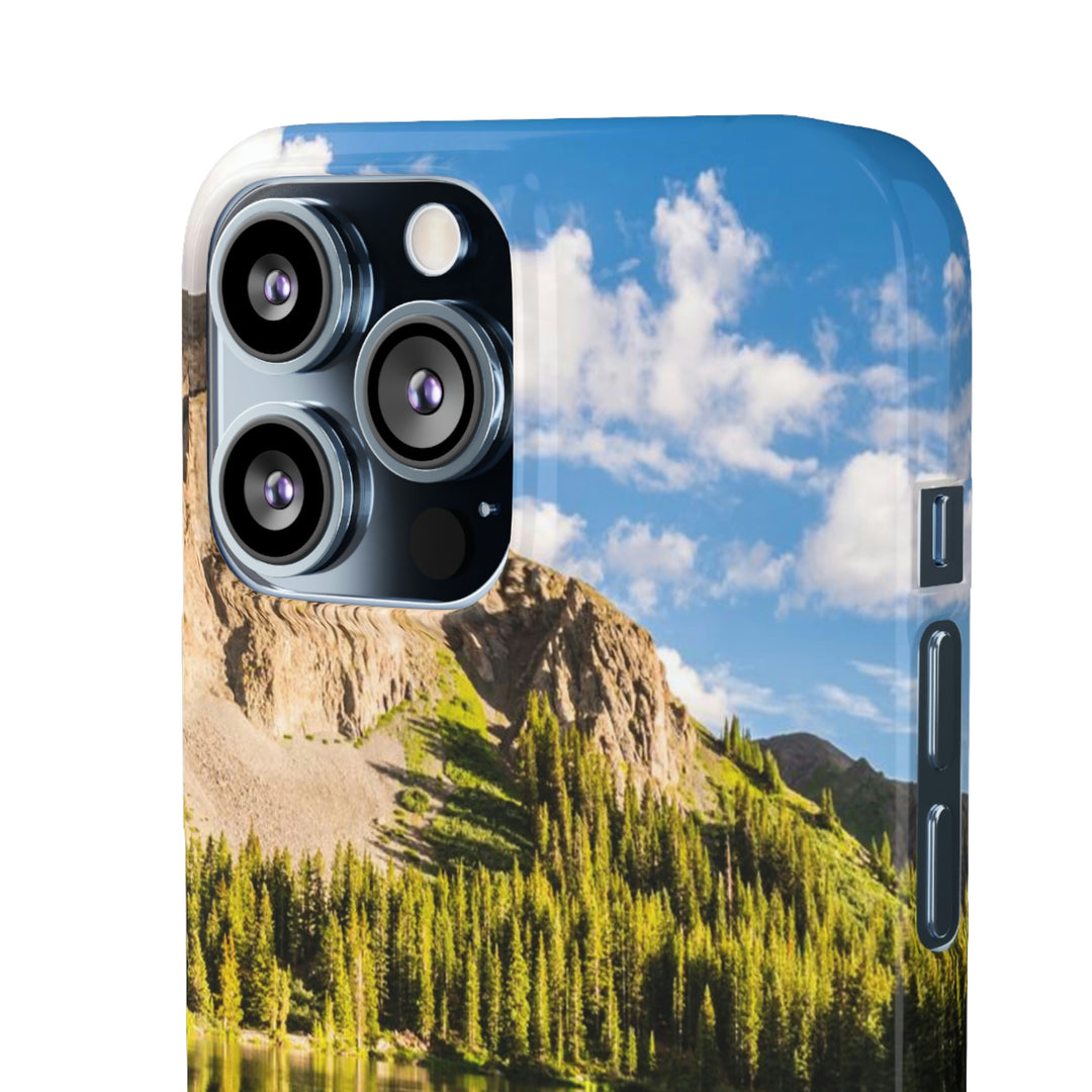 Mountain Scene Reflected - Phone Case