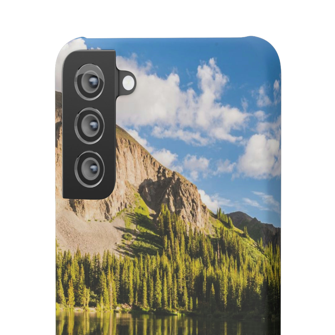 Mountain Scene Reflected - Phone Case