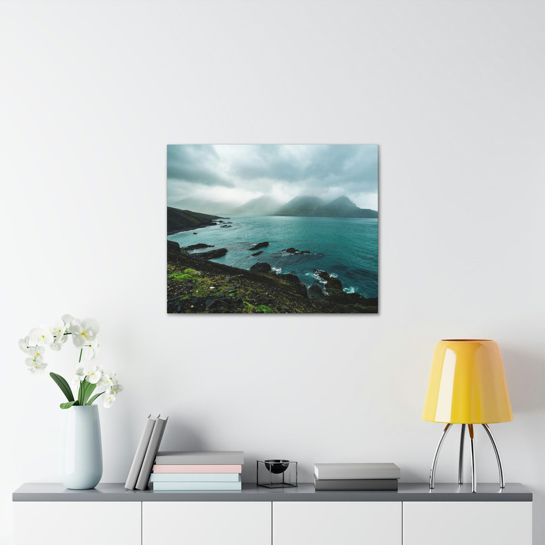 Mystical Mountain View - Canvas