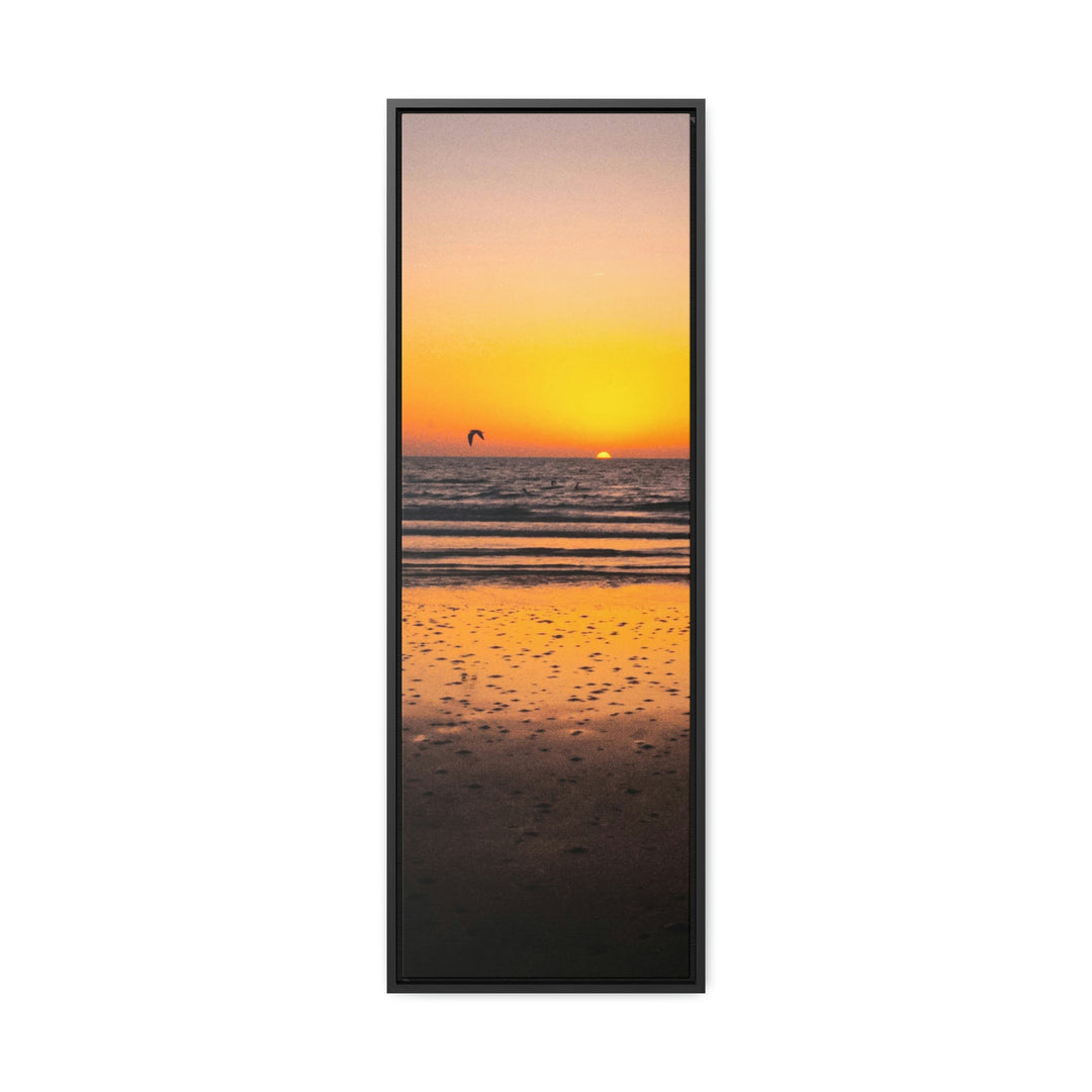 Sunrise on the Sea - Canvas with Frame