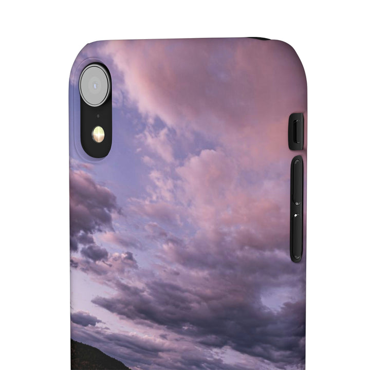 Painted Wall at Sunset Part 3 - Phone Case