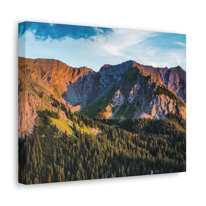 Fading Mountain Light - Canvas