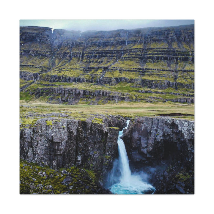 A Remote Waterfall - Canvas