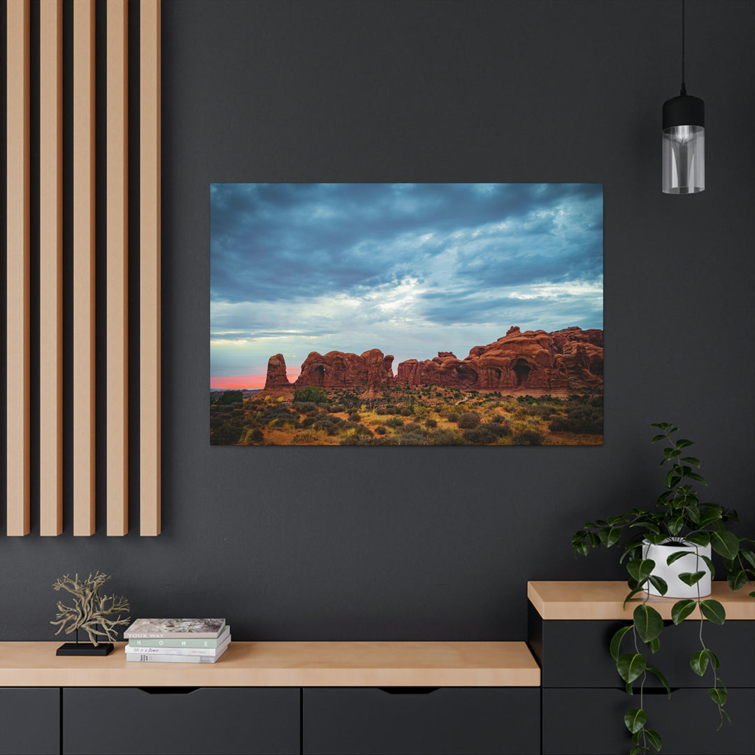 Arches at Sunset - Canvas