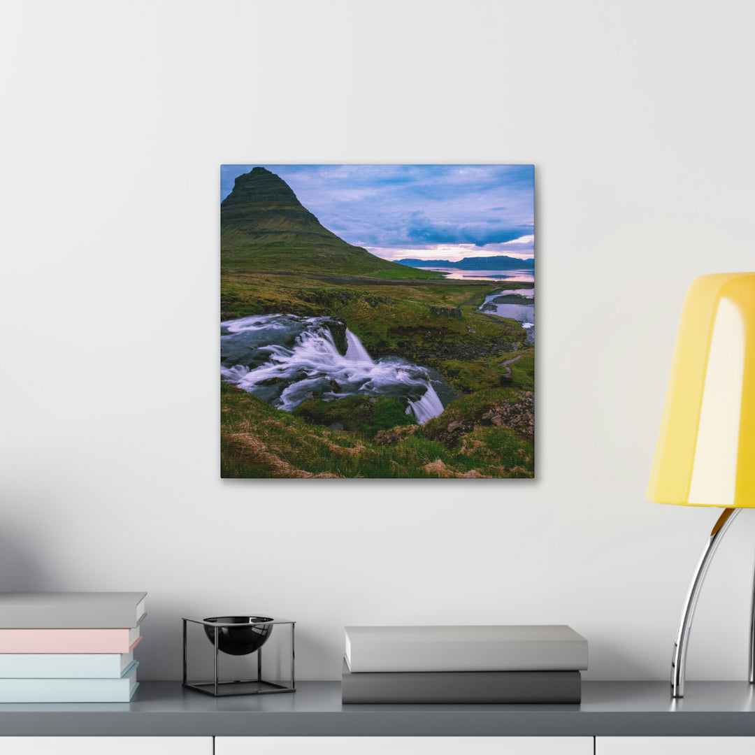 An Icelandic Sunset - Canvas