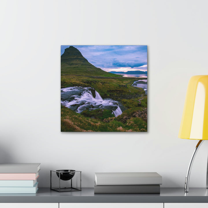 An Icelandic Sunset - Canvas