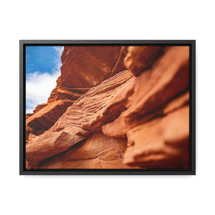 Layers of Rock - Canvas with Frame