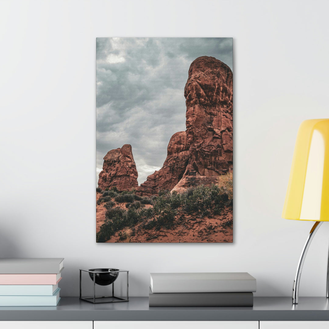 Dramatic Rocks - Canvas