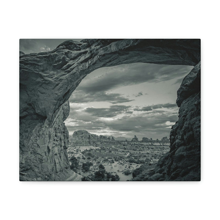 Natural Frames Part 2 in Black and White - Canvas