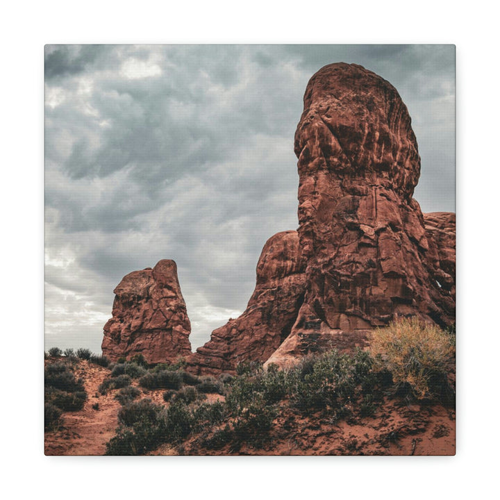 Dramatic Rocks - Canvas