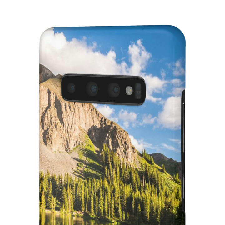 Mountain Scene Reflected - Phone Case