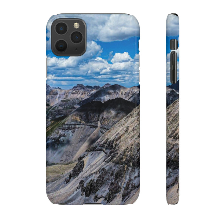 Imogene Pass From the Air - Phone Case