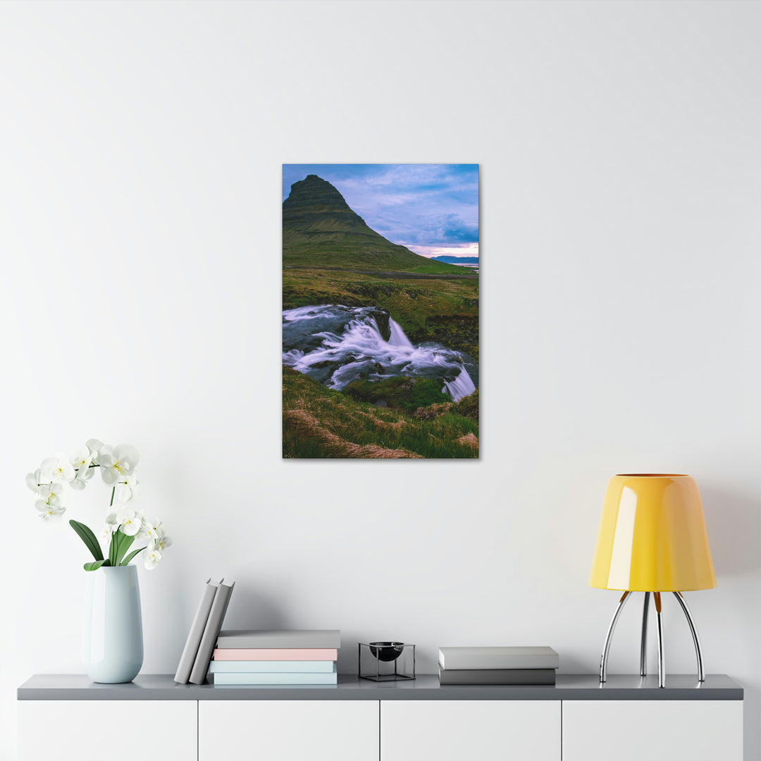 An Icelandic Sunset - Canvas