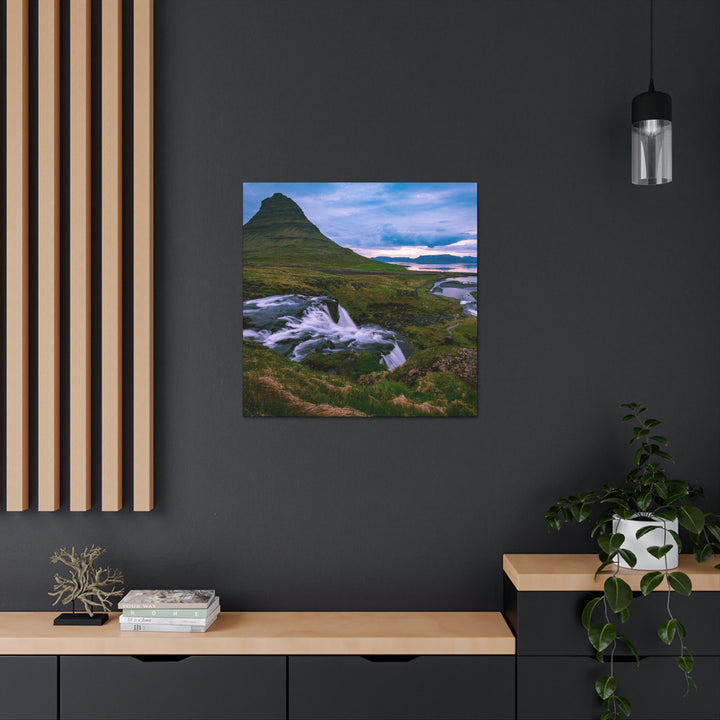 An Icelandic Sunset - Canvas