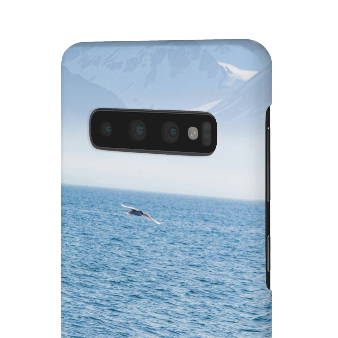 A Whale and A Mountain - Phone Case