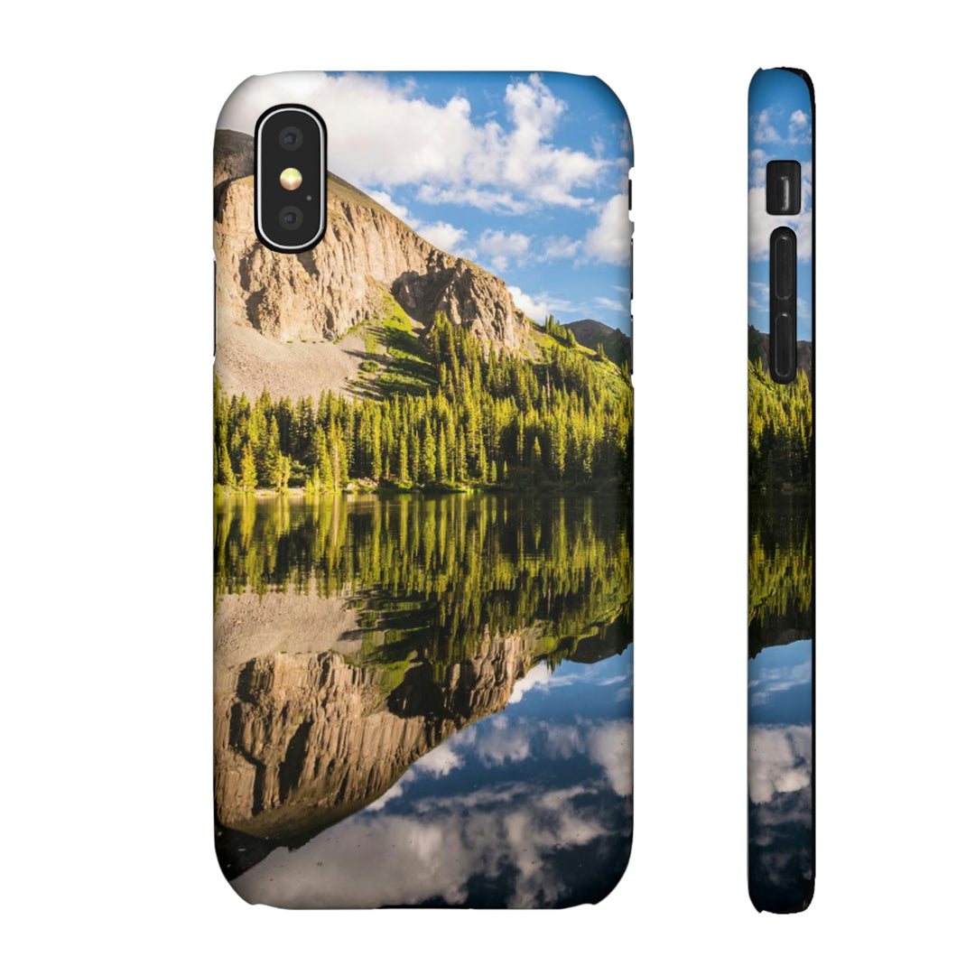 Mountain Scene Reflected - Phone Case