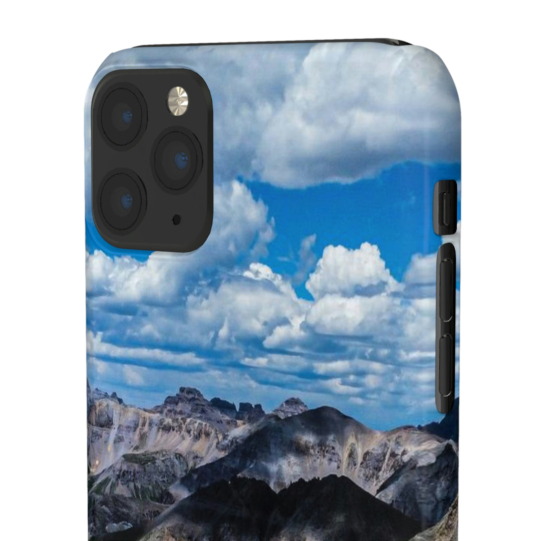 Imogene Pass From the Air - Phone Case