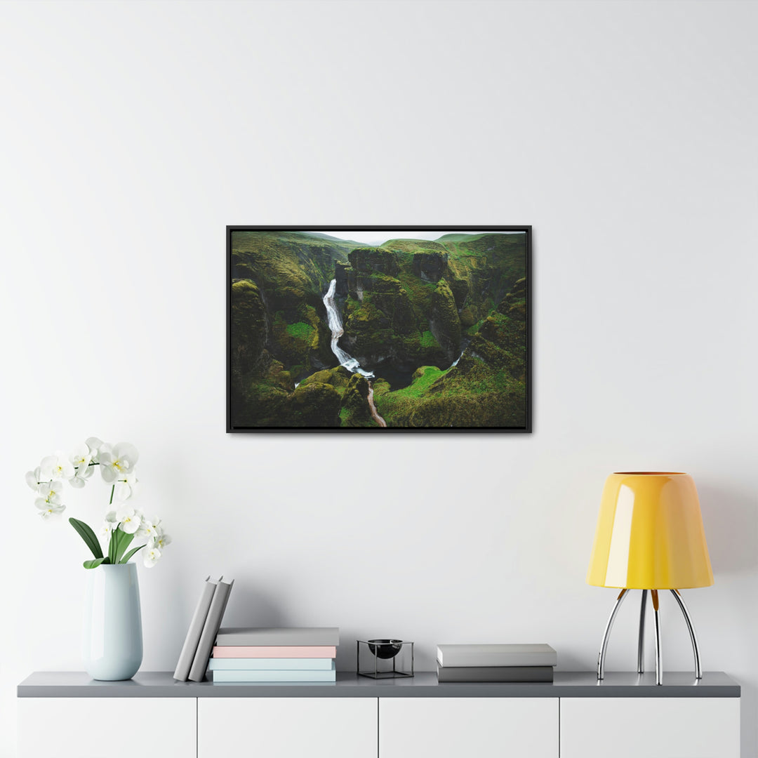 A Green Dream - Canvas with Frame