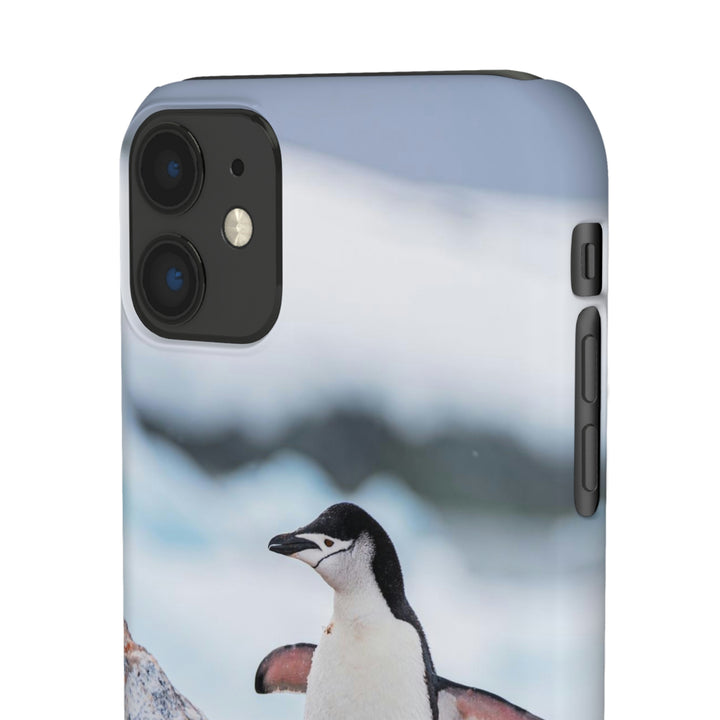 Stretched Penguin - Phone Case