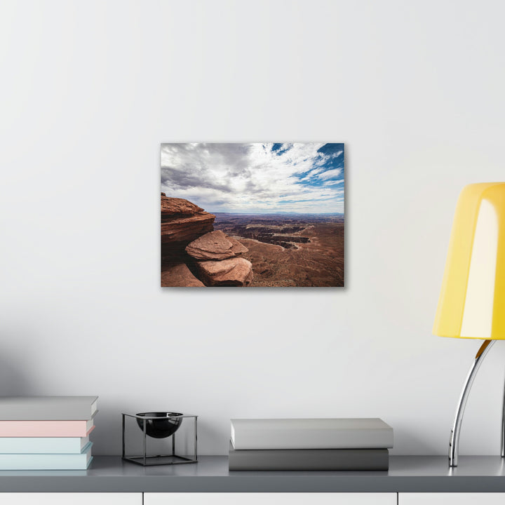 The Canyon Below - Canvas