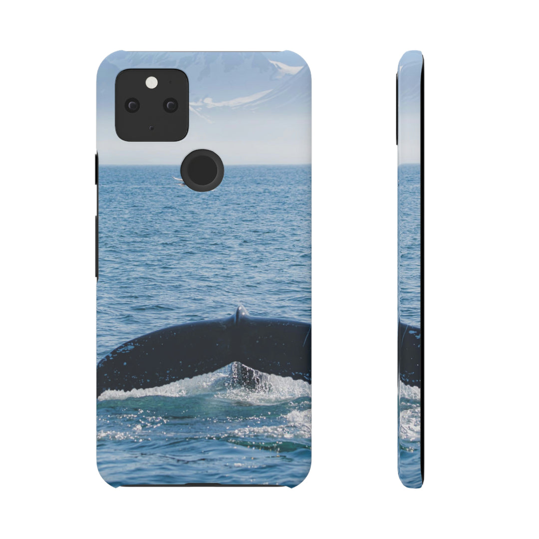 A Whale and A Mountain - Phone Case